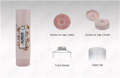 Pink Laminated Plastic Tubes