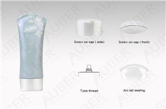 Oval Plastic Customized Cosmetic Packaging