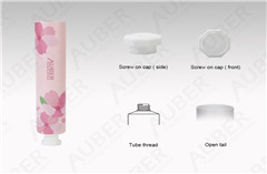 D25mm Sakura Hand Cream Aluminum Laminated Tubes Manufacturer With Srew On Cap