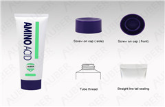 Auber D40mm Customized Cleansing Packaging Manufacturer with Purple Screw On Cap