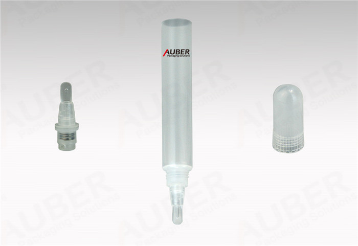 Auber D19mm Clear Lip Balm Packaging Manufacturering with Silicone Head